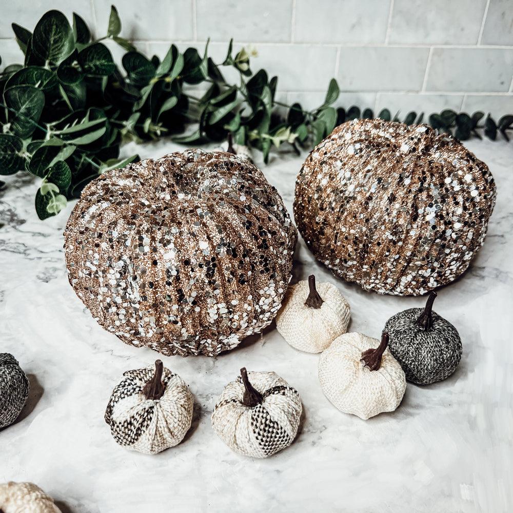 Glam Halloween and Fall Home Decor Shine
