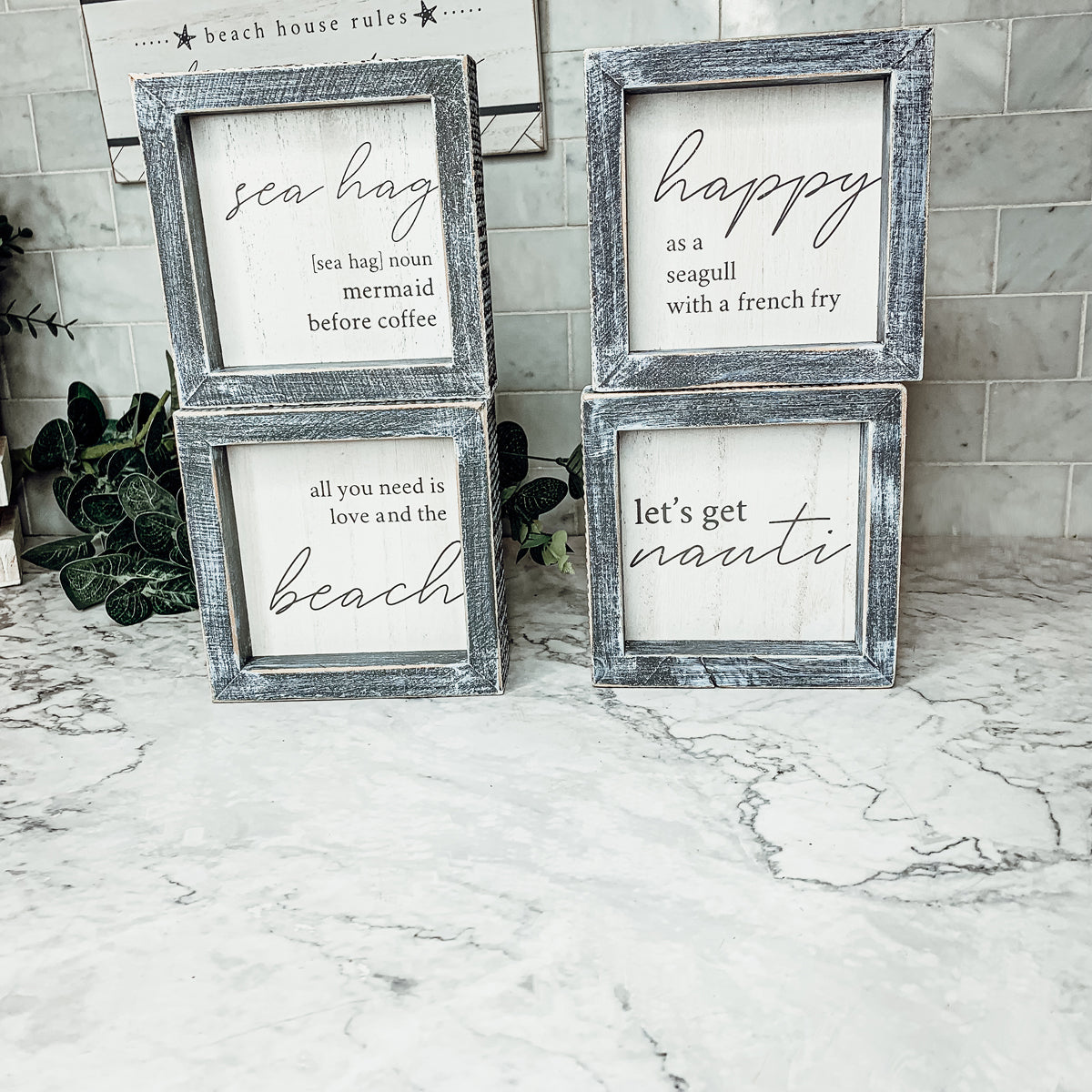 Funny Summer Wooden Framed Signs for living room 
Funny Summer Home Decor and Gifts