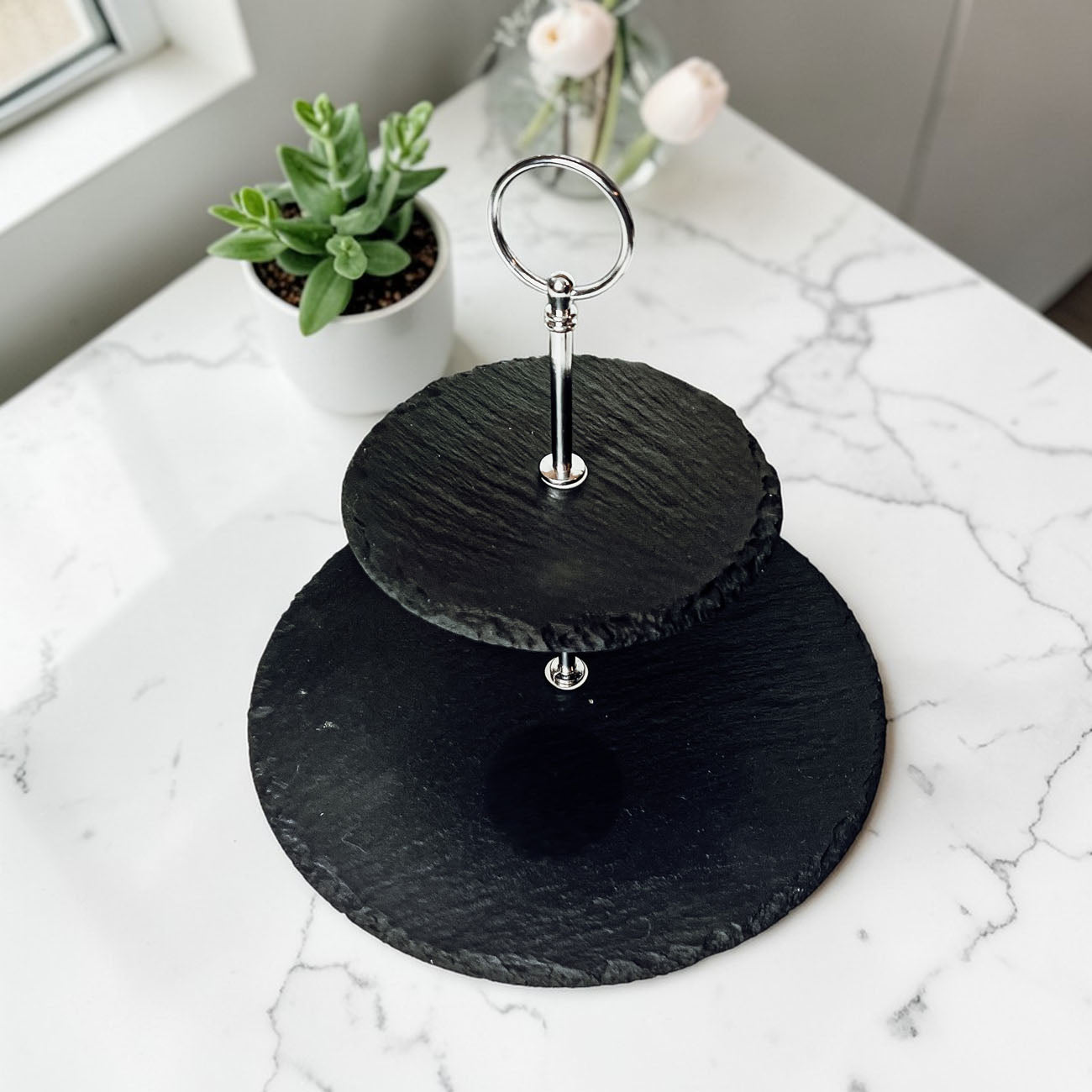 Tiered Slate Stand