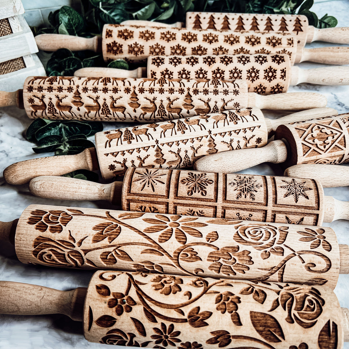 Holiday Rolling Pins PRE-ORDER