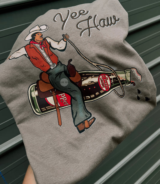 Buckin' Cowboy DP Bottle Tee/Sweatshirt