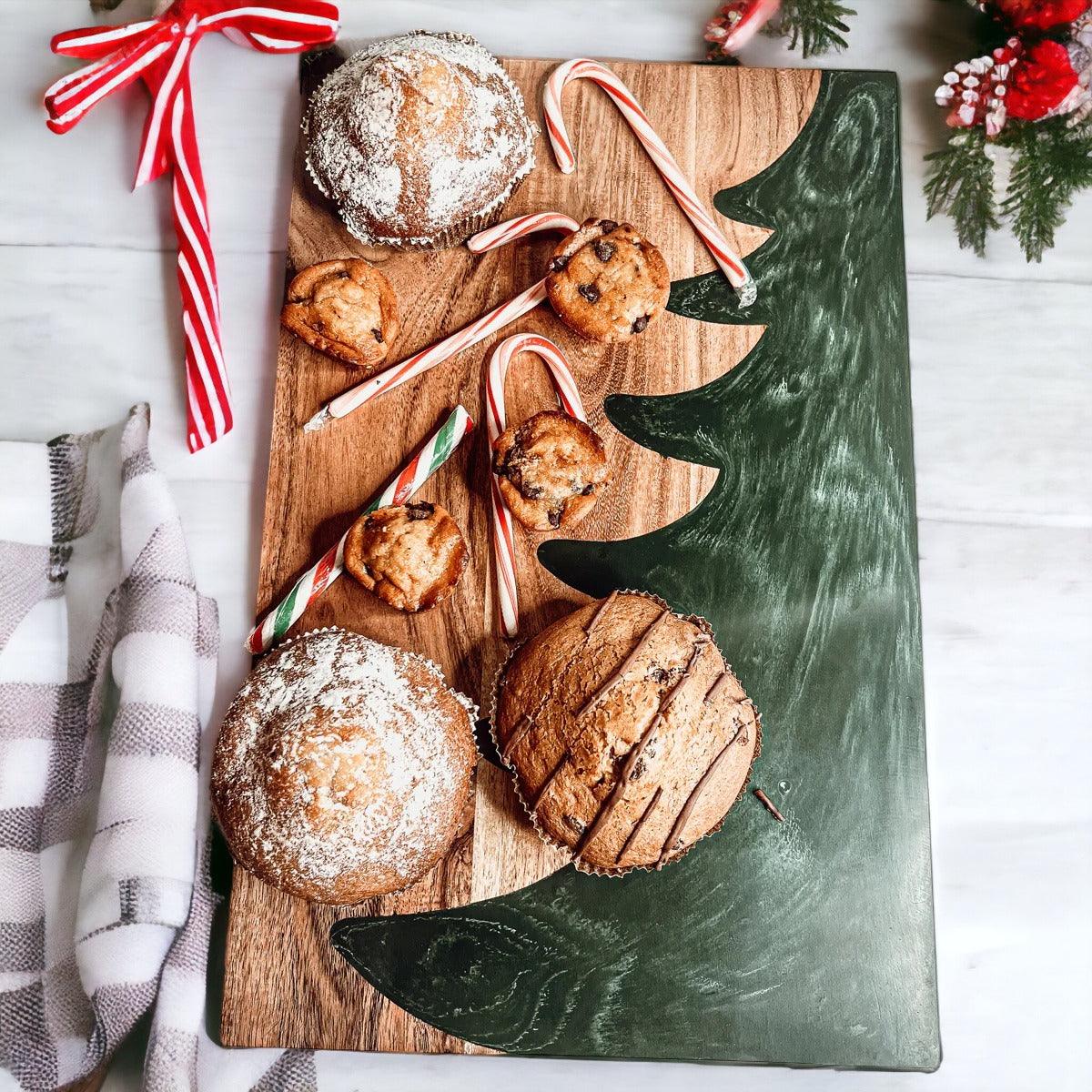 christmas tree marble charcuterie board
butter board for christmas
