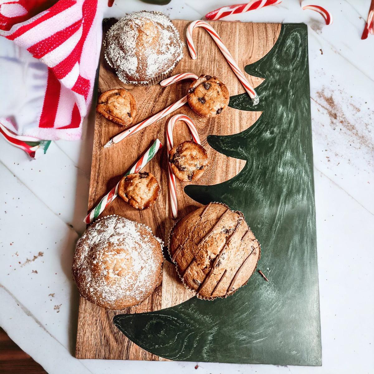 tree shaped charcuterie board