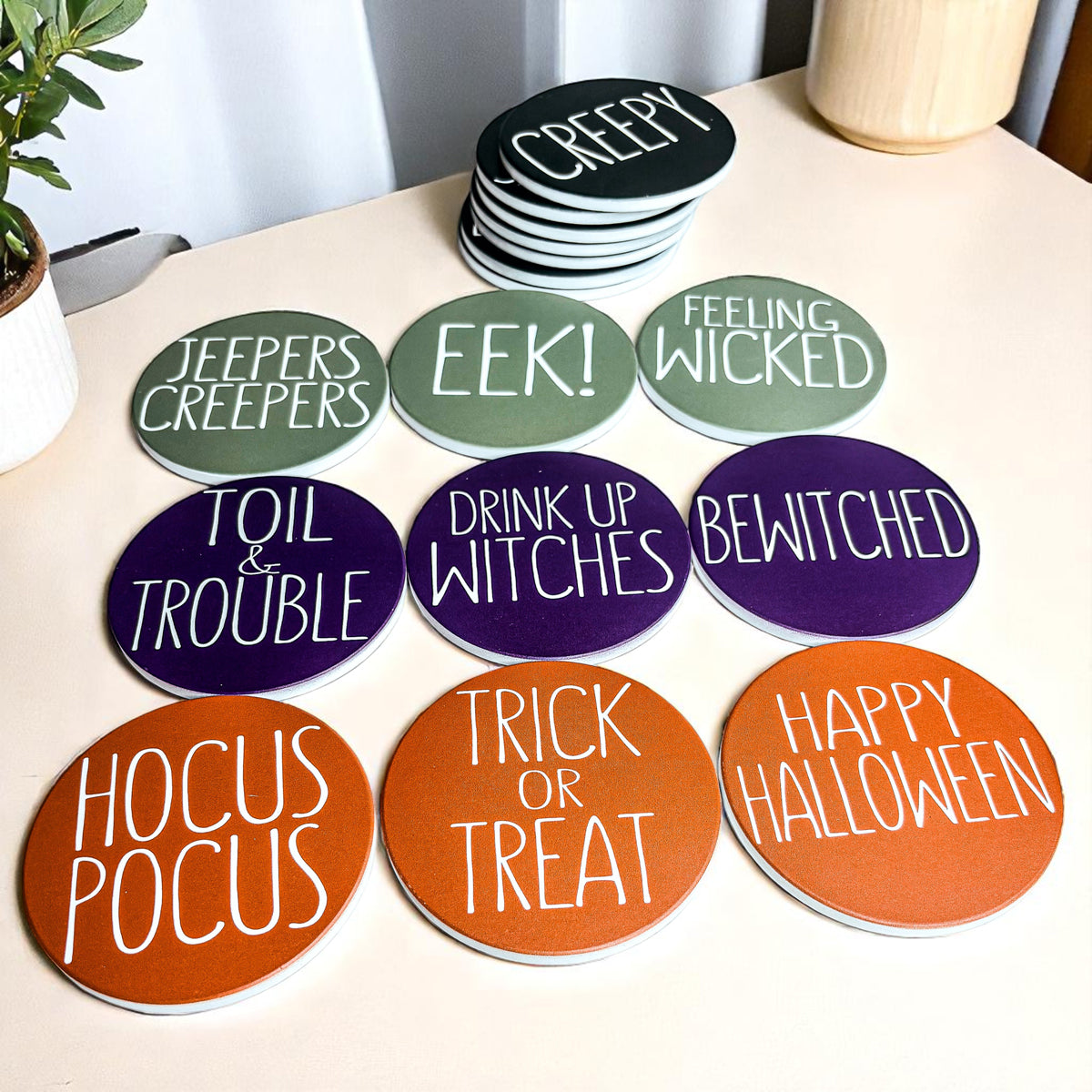Halloween Coasters