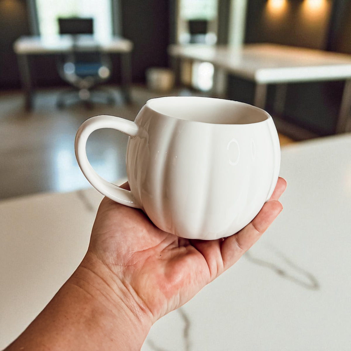 Two-Tone Fall Pumpkin Mug Collection
Neutral Fall Decor Pumpkin Shaped Mug