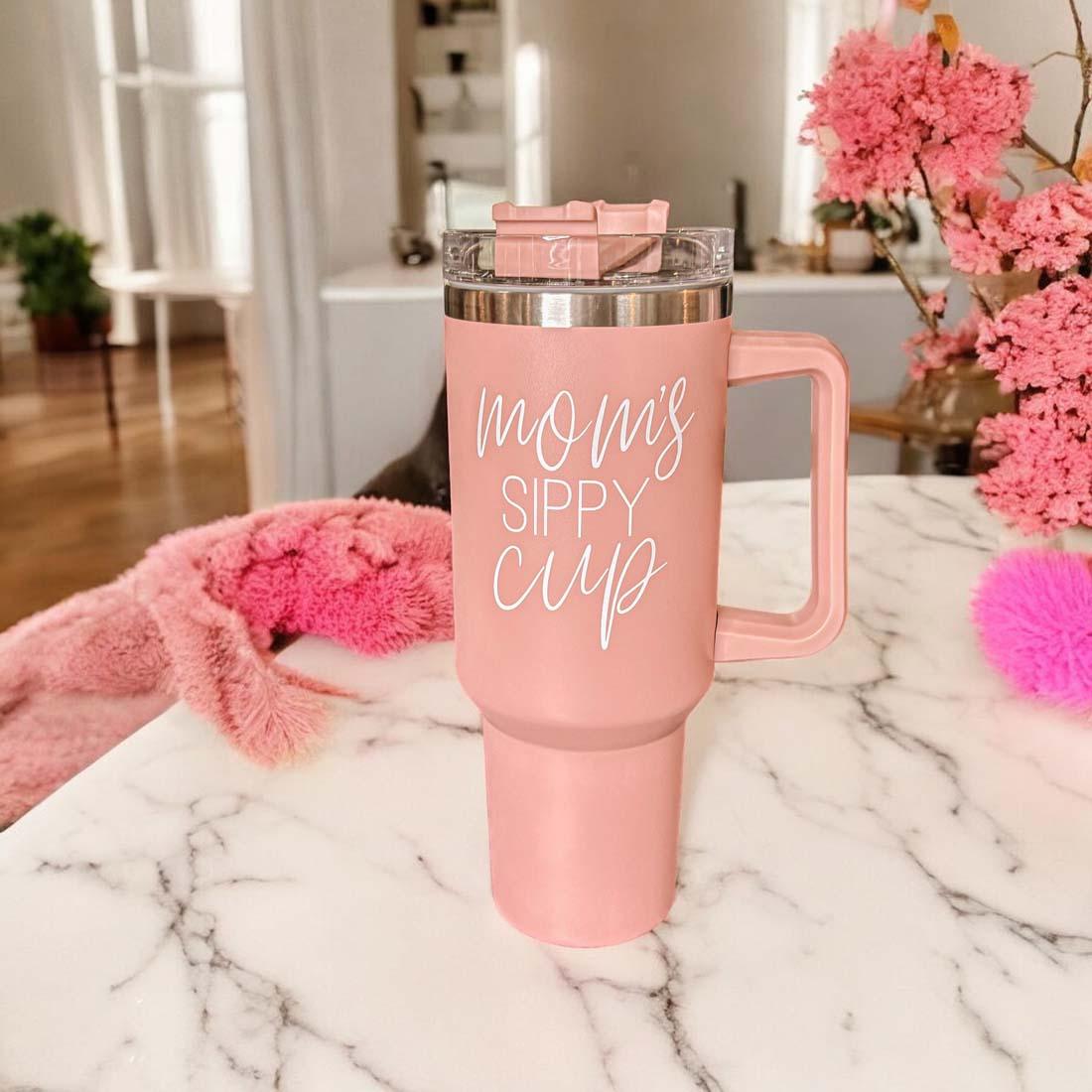 Mom's Sippy Tumbler
