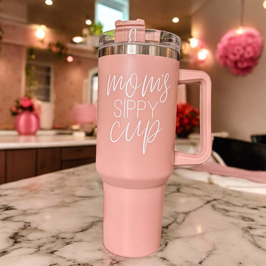 Mom's Sippy Tumbler