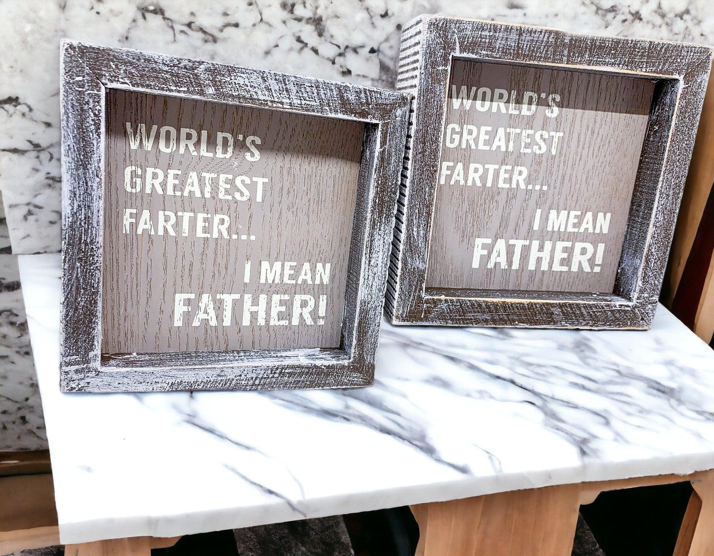Greatest Farter...I Mean Father Sign