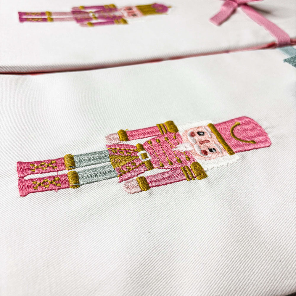 Pink nutcracker soldier Pink Christmas Decorations for kitchen Pink Christmas Towels Pink Christmas Kitchen Pink Christmas Kitchen Decor