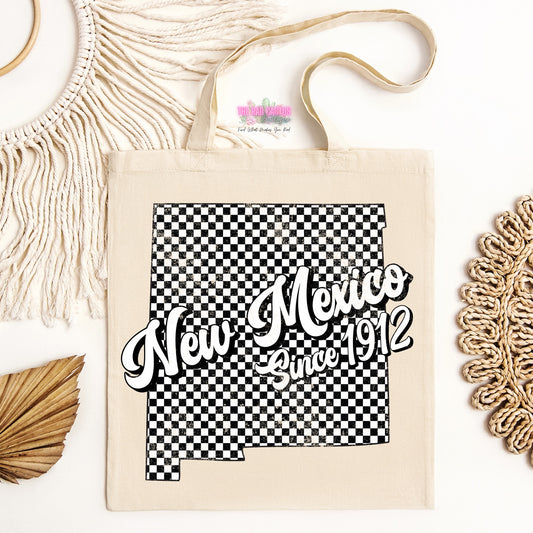 New Mexico Since 1912 Canvas Tote Bag