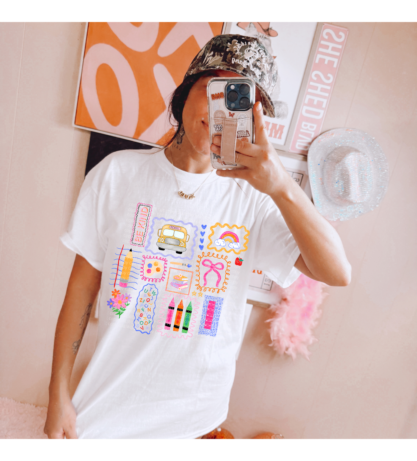 Back To School Collage Tee/Sweatshirt