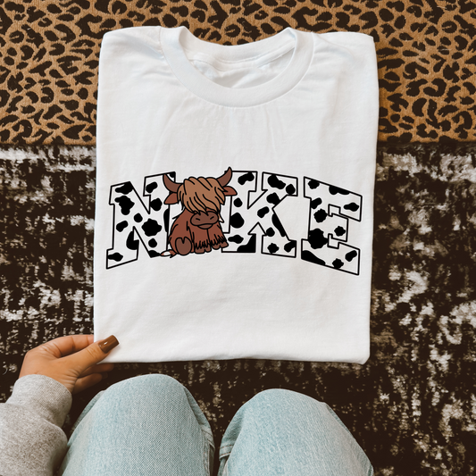 NKE Highland Cow Tee/Sweatshirt