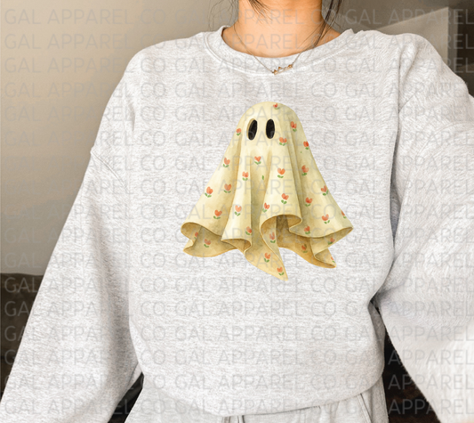 Ghost in Bloom Tulip Tee/Sweatshirt