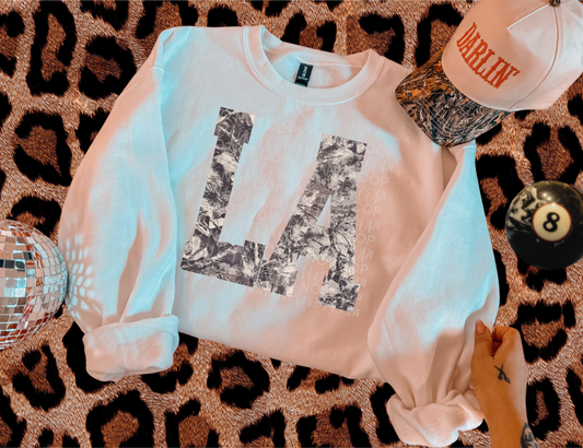 LA Camo State Tee/Sweatshirt