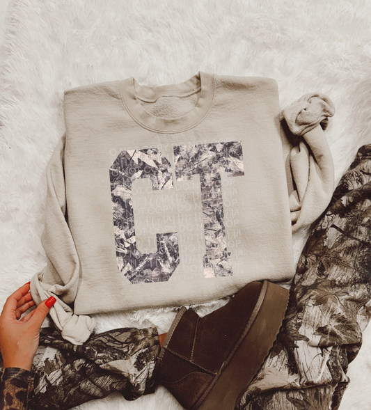 CT Camo State Tee/Sweatshirt