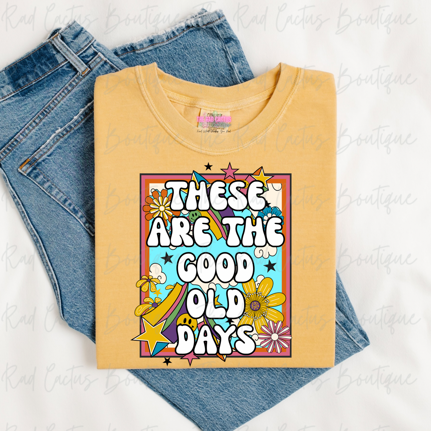 These Are The Good Old Days Retro Graphic Tee or Crewneck Sweatshirt