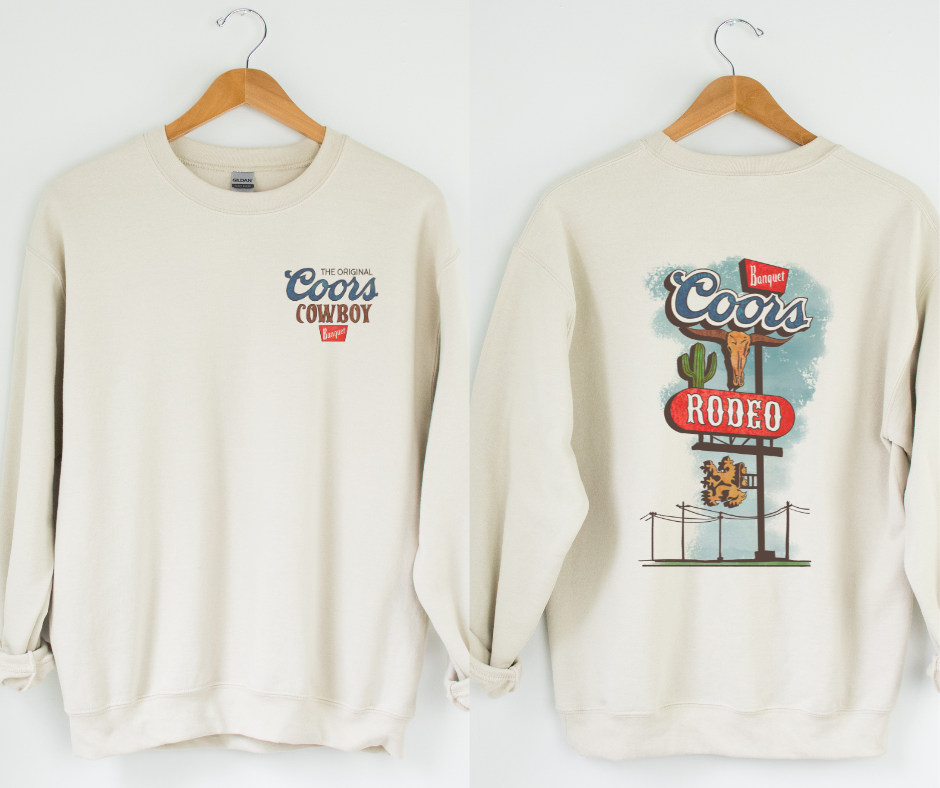 Cowboy Rodeo Sign Tee/Sweatshirt