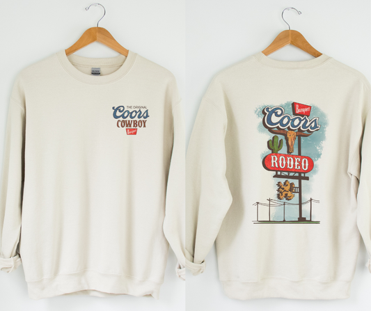 Cowboy Rodeo Sign Tee/Sweatshirt
