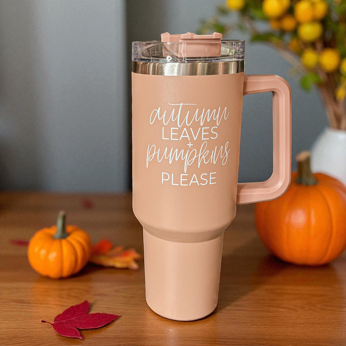 Autumn Leaves Tumbler