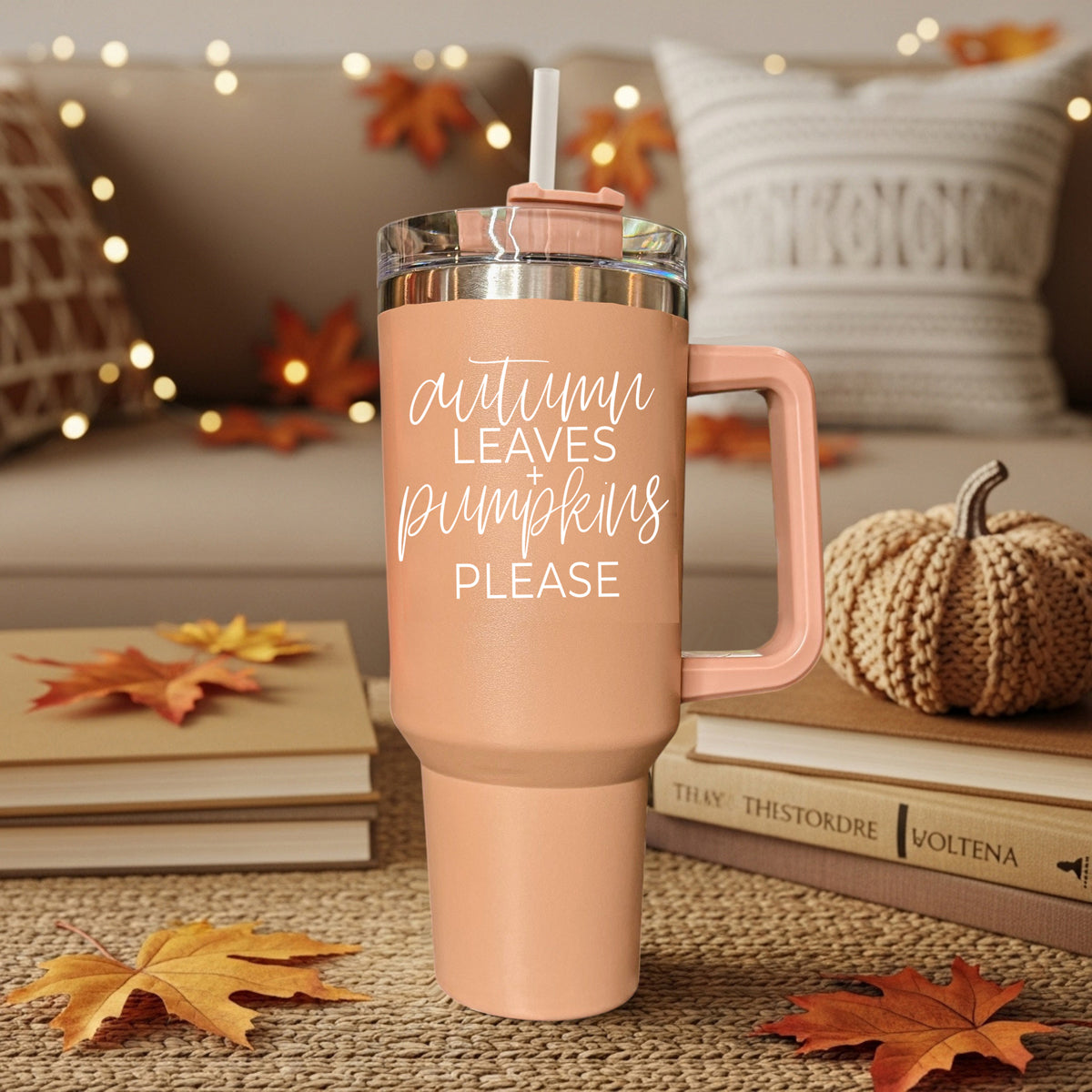 Autumn Leaves Tumbler