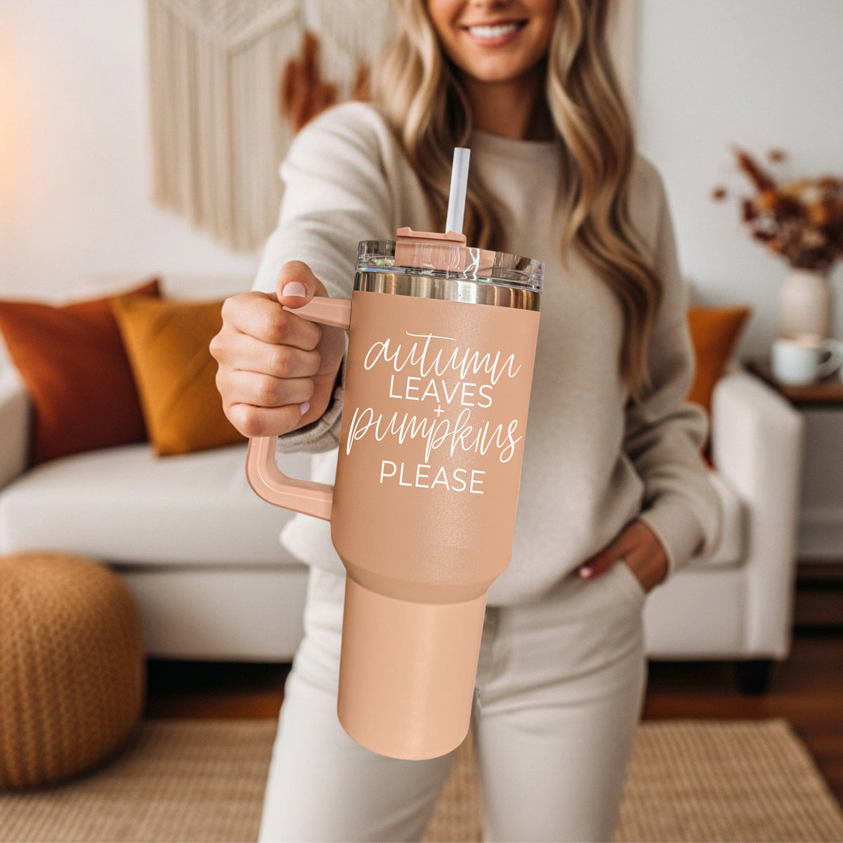 Autumn Leaves Tumbler