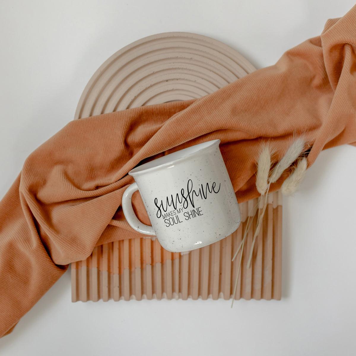 popular coffee cup gift
Modern Sunshine makes my soul shine coffee mug quotes