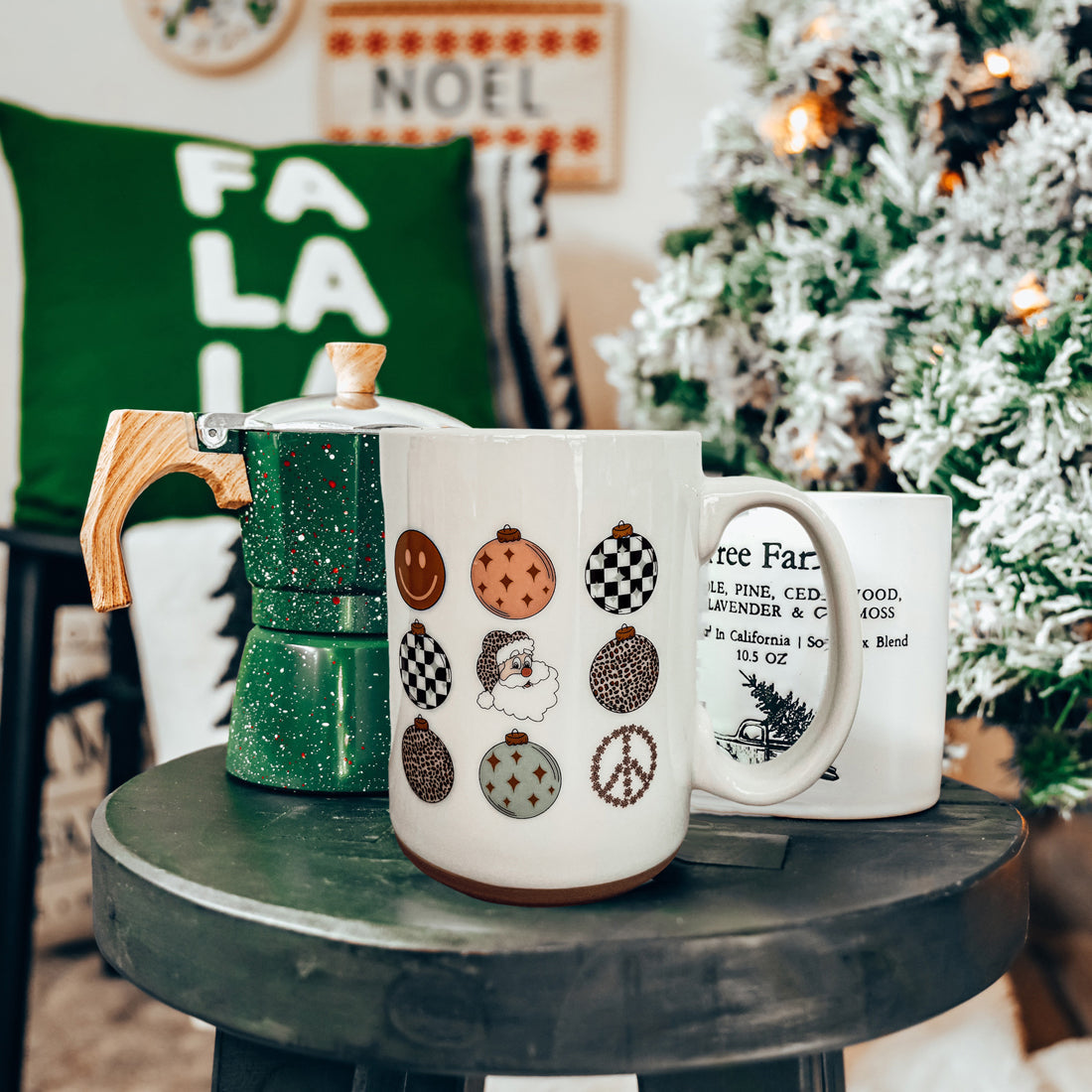 Retro Balls Mug