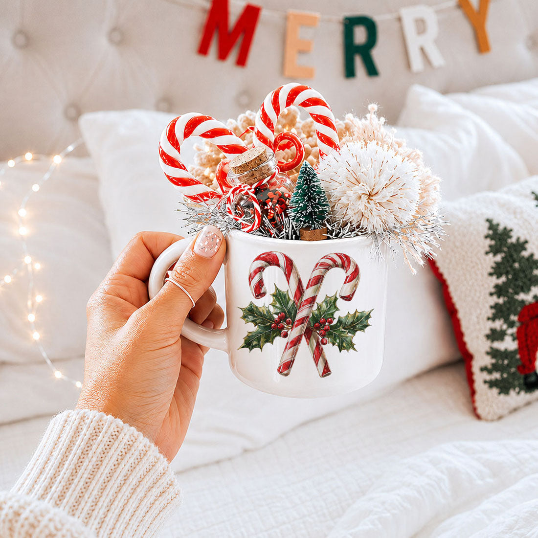 Candy Cane Mug