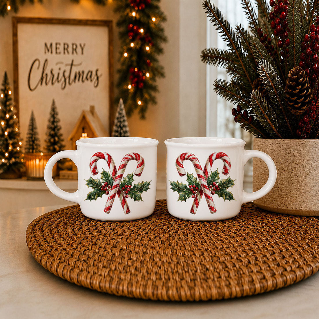 Candy Cane Mug