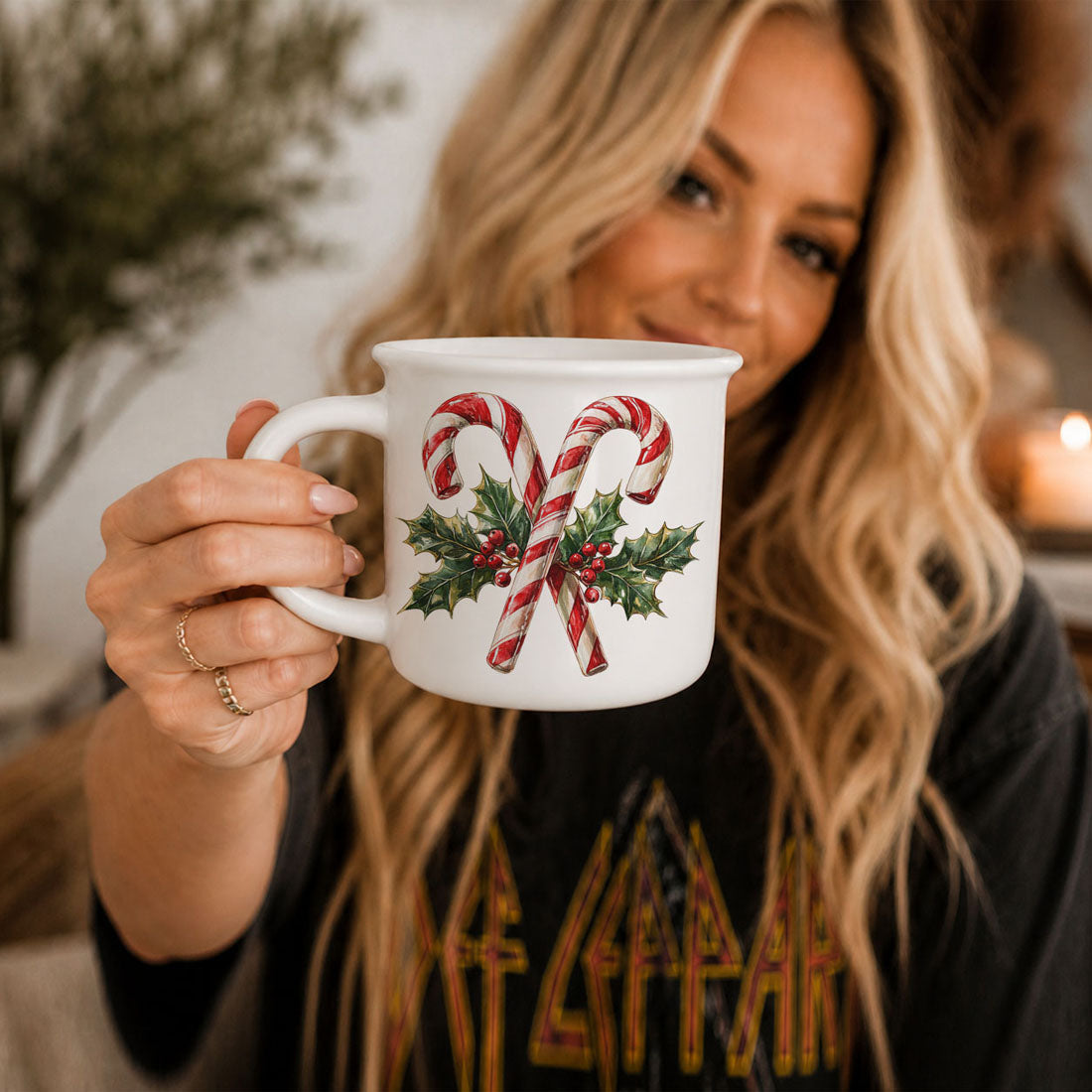 Candy Cane Mug