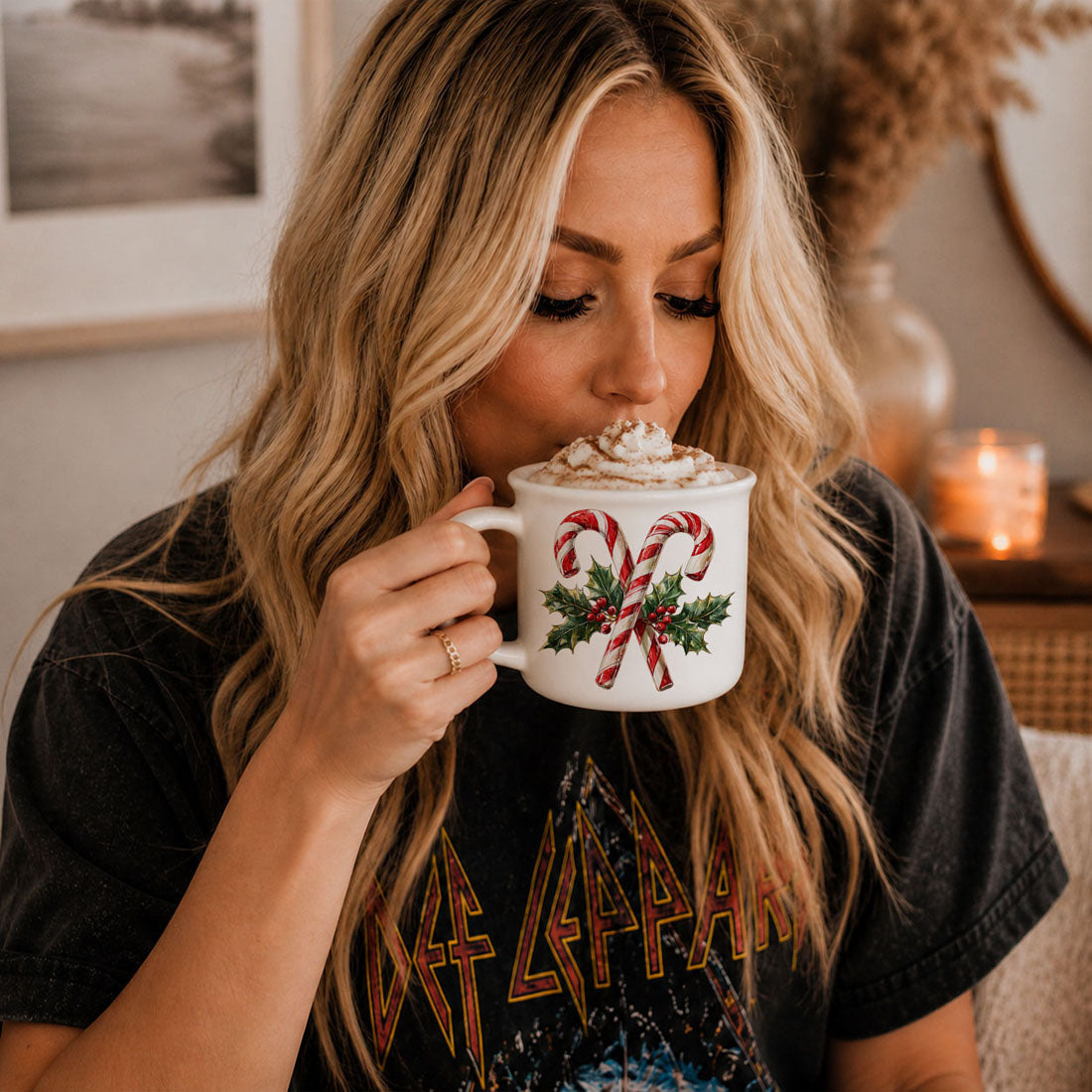 Candy Cane Mug