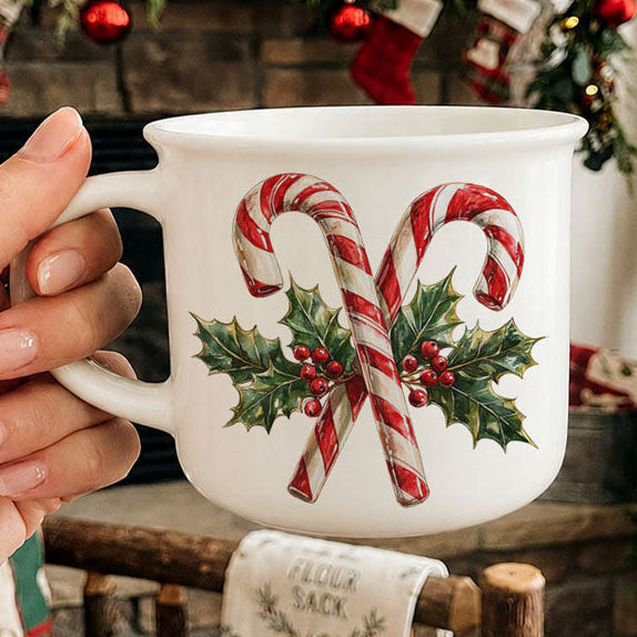 Candy Cane Mug