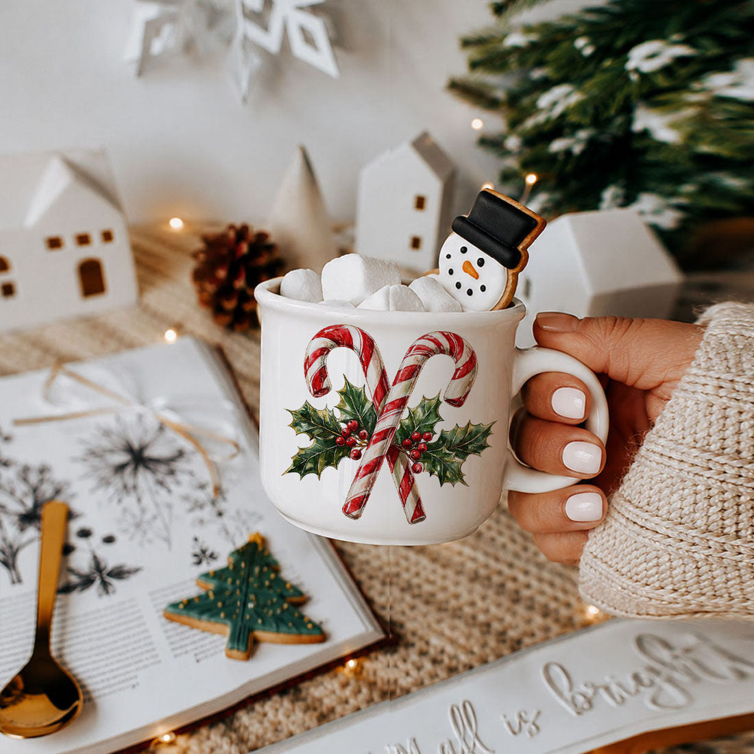 Candy Cane Mug