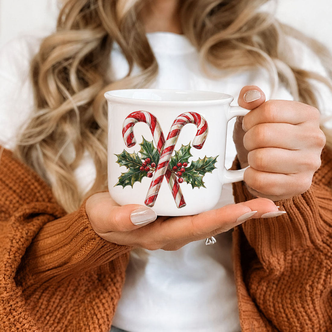 Candy Cane Mug