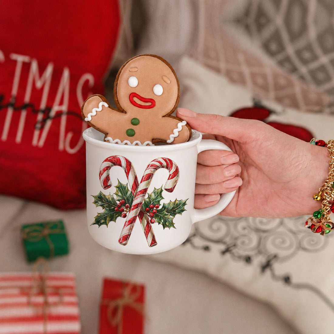 Candy Cane Mug
