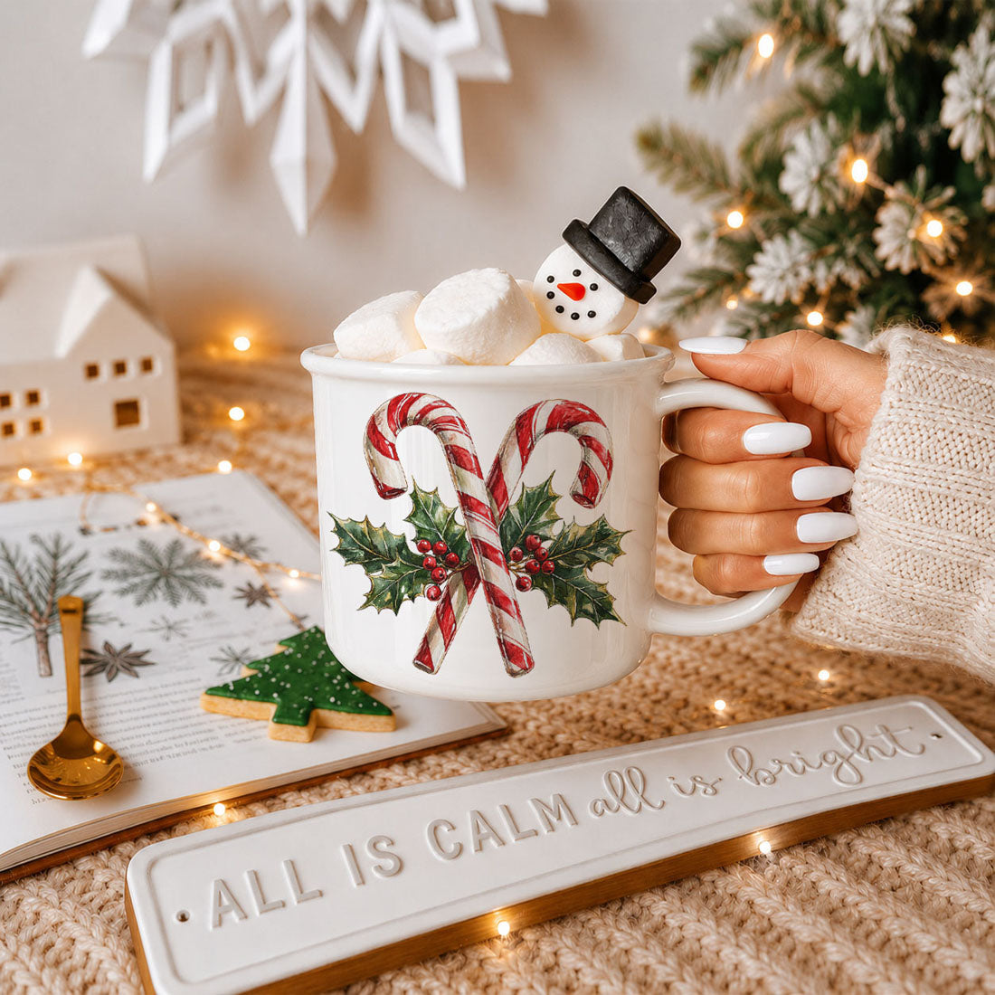 Candy Cane Mug