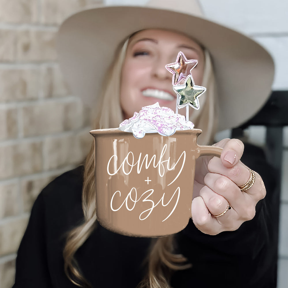 Minimalist cozy mug
Fall comfort ceramic cup
Autumn hygge coffee mug
Brown cozy season cup
Fall comfort quote mug
