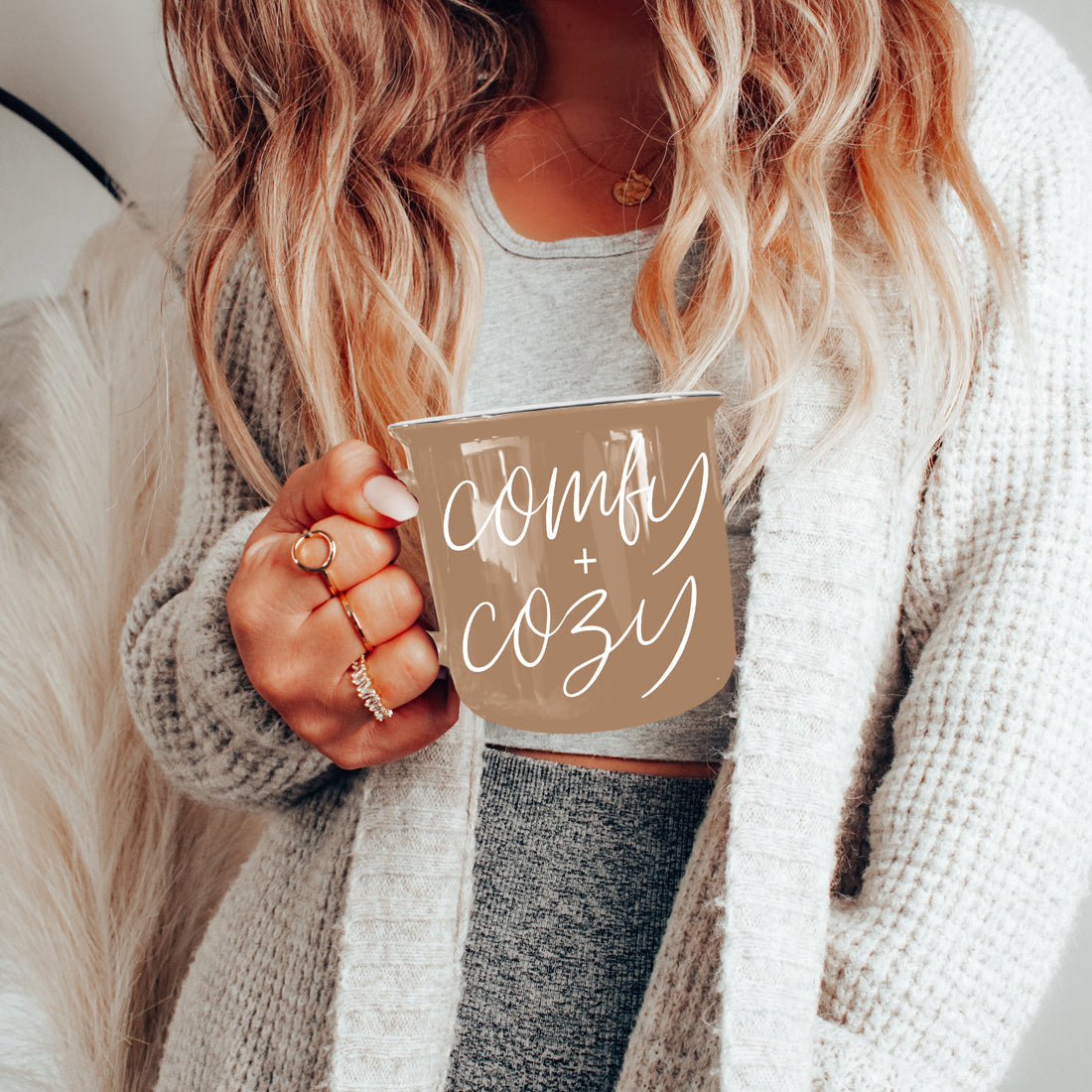 Neutral Fall Coffee Bar decorative Mugs, Fall Mug Decoration