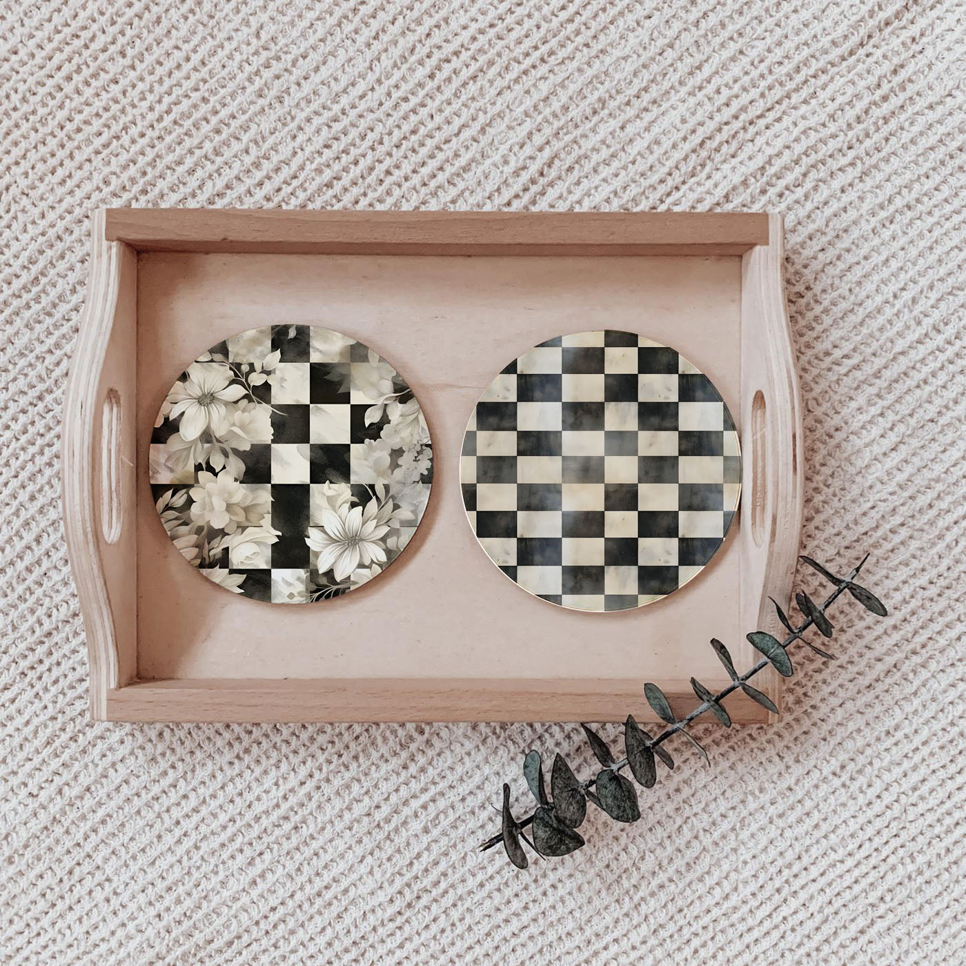 Wedding gift black and white check coasters
Holiday entertaining courtly check coasters
Mother's Day gift designer ceramic coasters
Housewarming gift luxury check pattern coasters
Anniversary gift black and white ceramic coasters