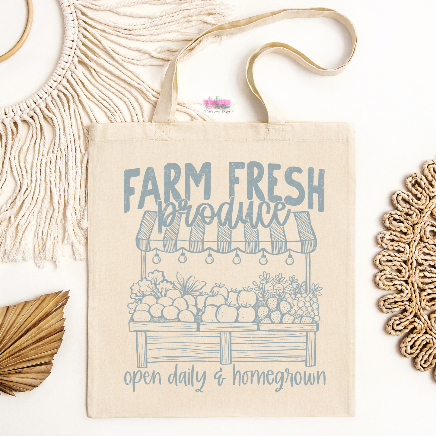 Farm Fresh Produce Tote Bag