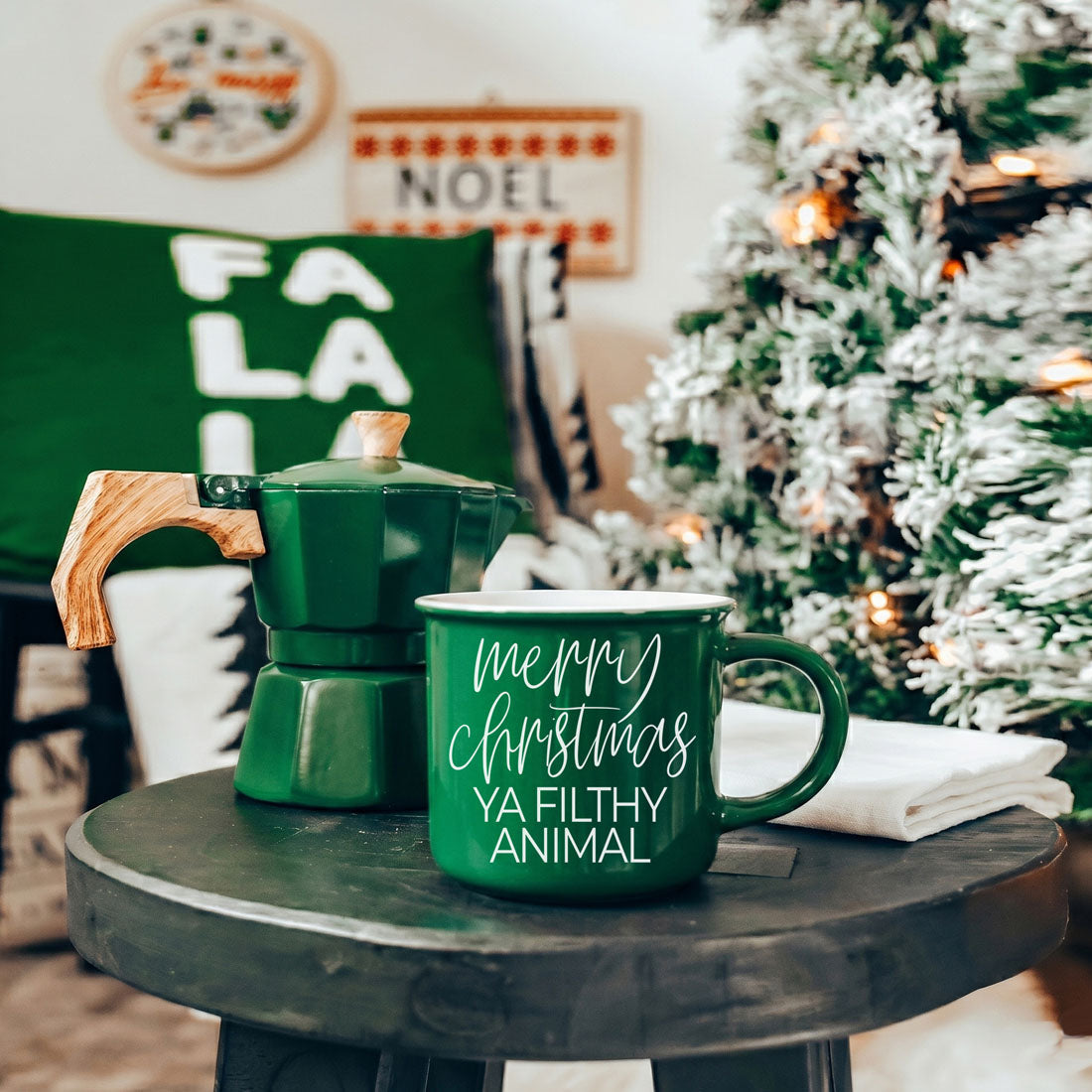 holiday farmhouse coffee cup
rustic Christmas mug decor
modern Christmas coffee mug
festive red and green Christmas decor
Christmas tree coffee mug photo
holiday mug by Christmas tree