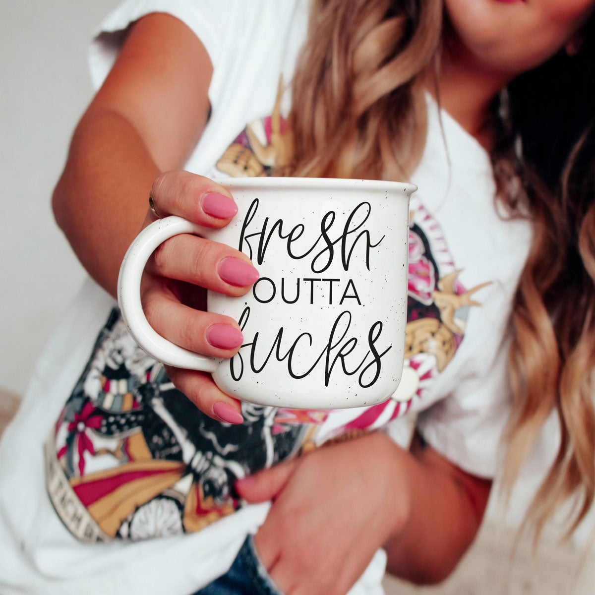 funny mug for bad mood mornings
profanity themed novelty coffee cup
sassy script mug for reality break
relatable burnout humor coffee mug
adult language ceramic cup gift boxed
unique rude humor mug for her