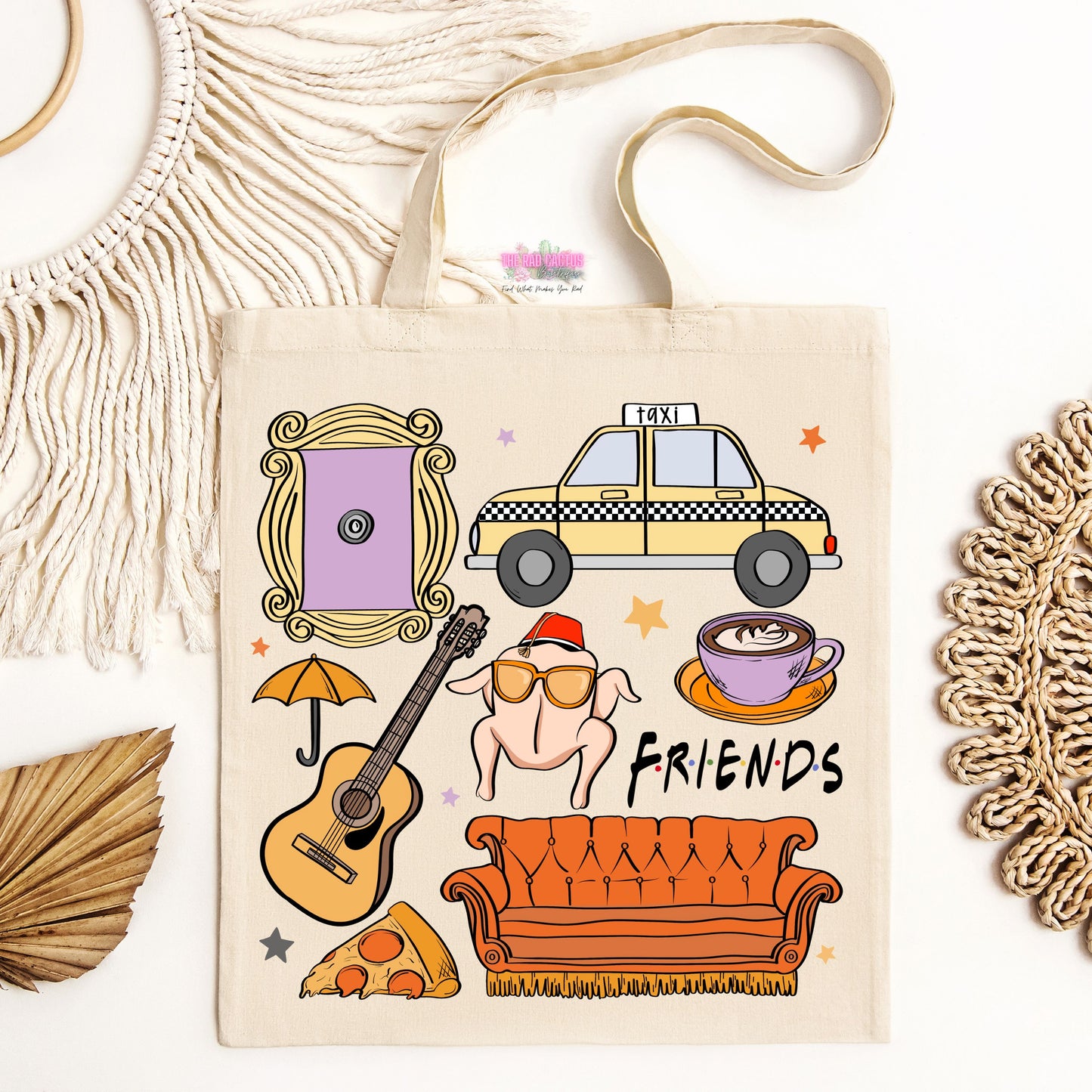 Coffeehouse Icons Tote Bag