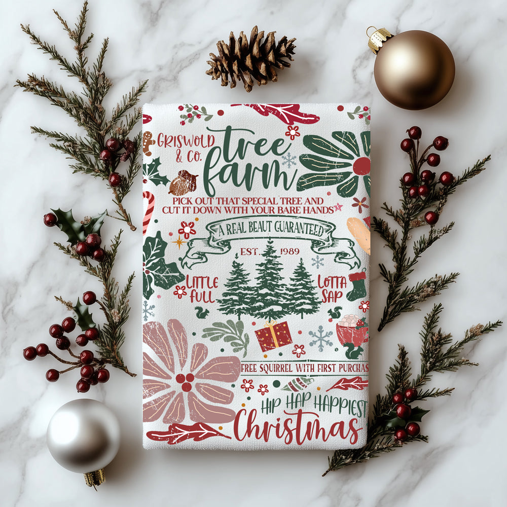 Family holiday kitchen towel gift
Christmas family kitchen decor towel
Holiday vacation kitchen towel design
