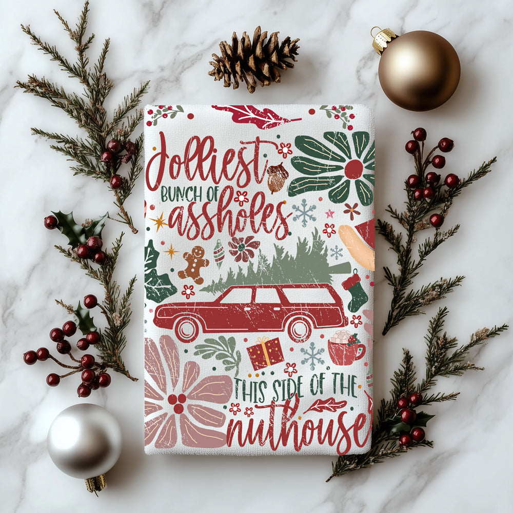 Trending Christmas kitchen accessories
Popular holiday kitchen towel design
Christmas kitchen towel social media