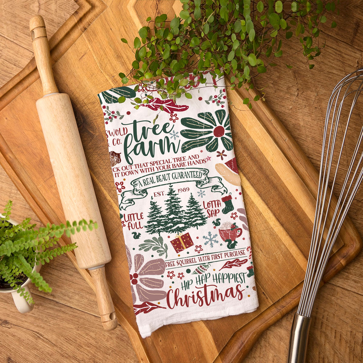Griswold Christmas Towel