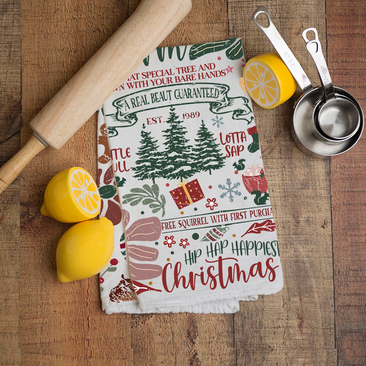 Griswold Christmas Towel