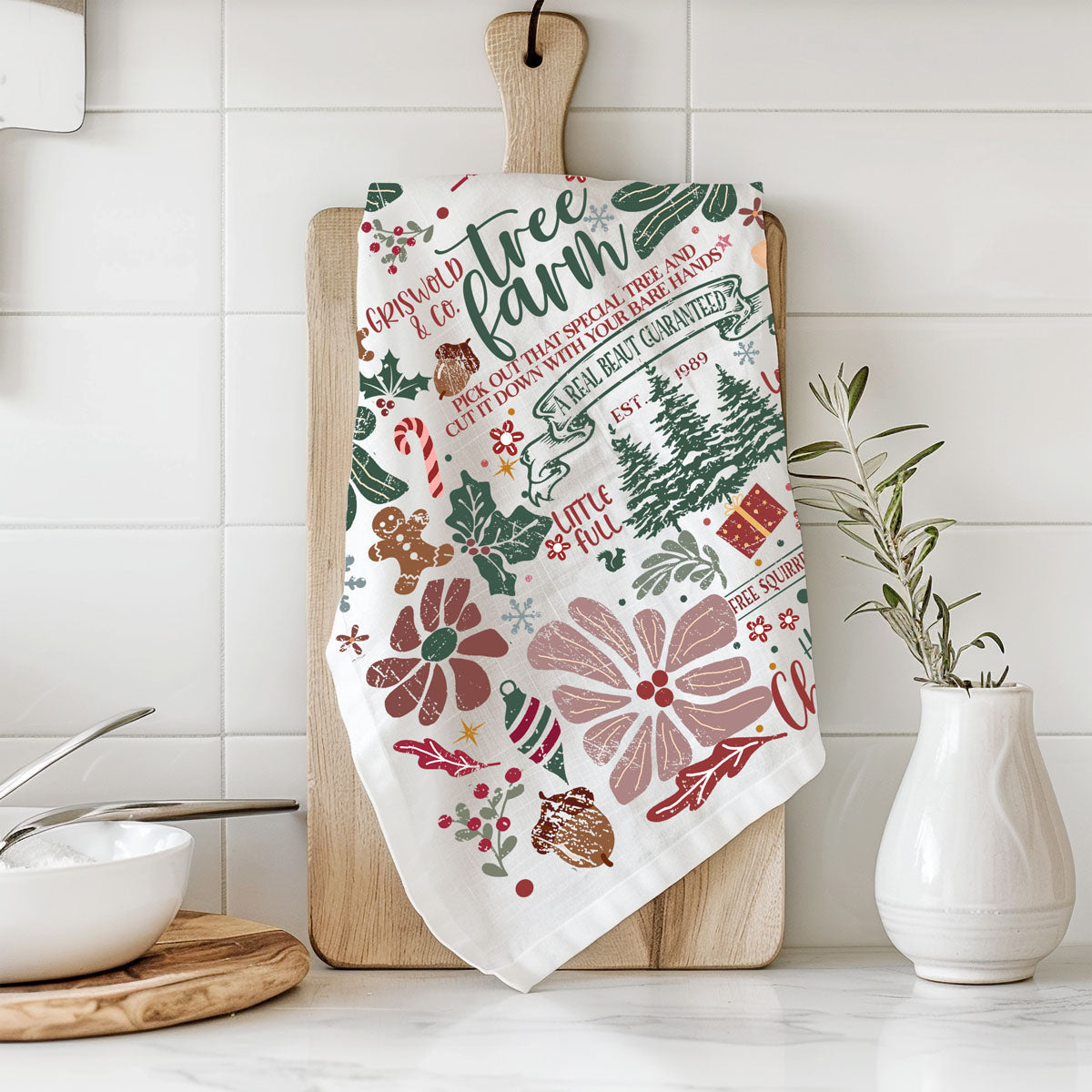 Griswold Christmas Towel