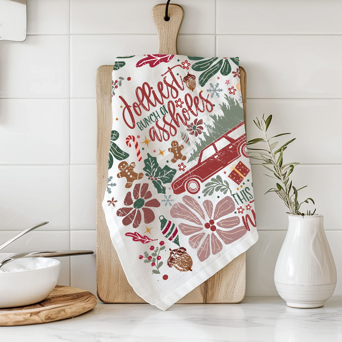 Griswold Christmas Towel