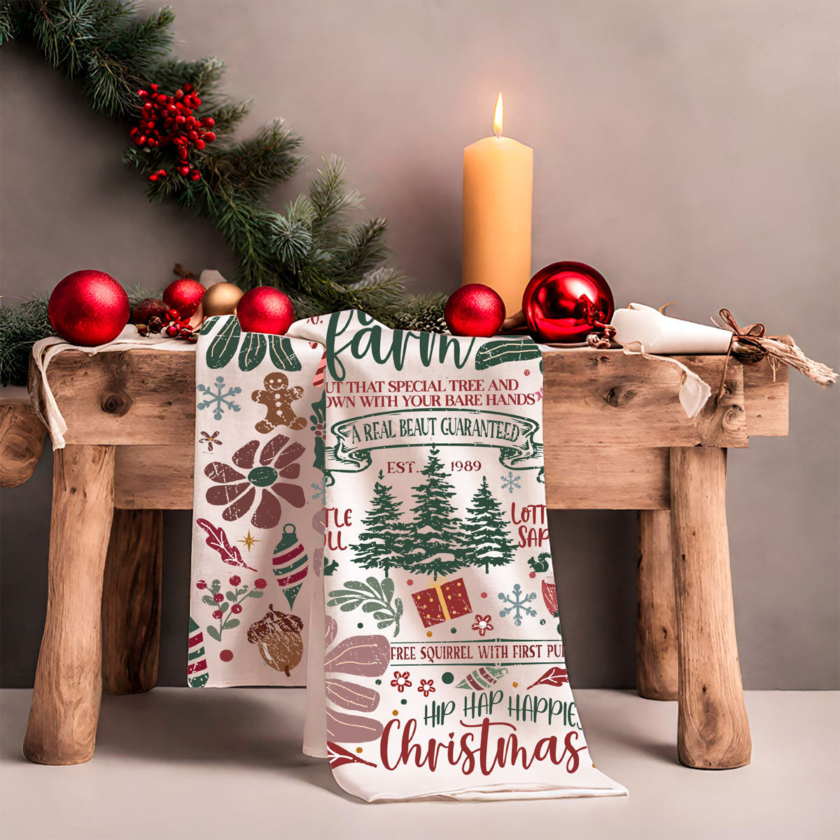 Griswold Christmas Towel